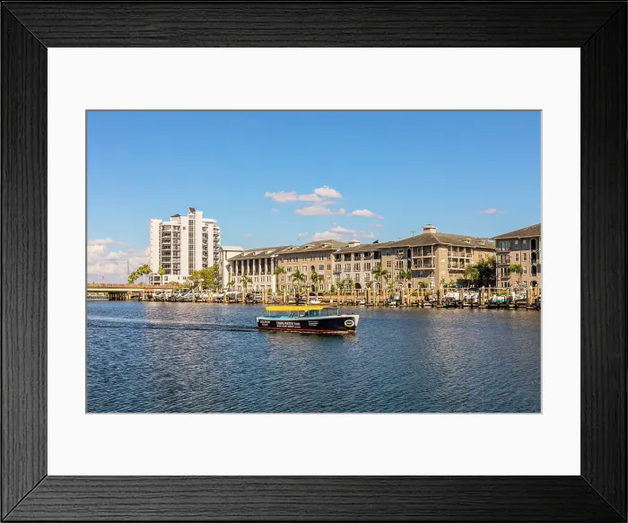 Framed Print : Downtown Tampa & Hillsborough River, Tampa, Florida, USA Framed Print : Downtown Tampa & Hillsborough River, Tampa, Florida, USA