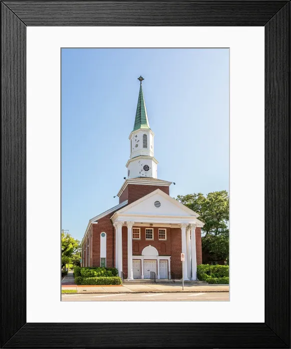 Framed Print : Hyde Park Presbyterian Church, Hyde Park, Tampa, Florida, USA Framed Print : Hyde Park Presbyterian Church, Hyde Park, Tampa, Florida, USA