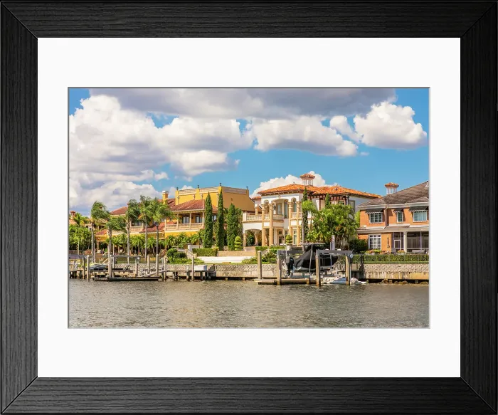 Framed Print : Hillsborough River, Tampa, Florida, USA Framed Print : Hillsborough River, Tampa, Florida, USA