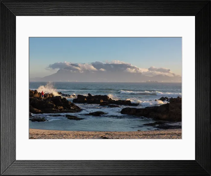 Framed Print : Table Mountan and Bloubergstrand, Cape Town, Western Cape, South Africa Framed Print : Table Mountan and Bloubergstrand, Cape Town, Western Cape, South Africa