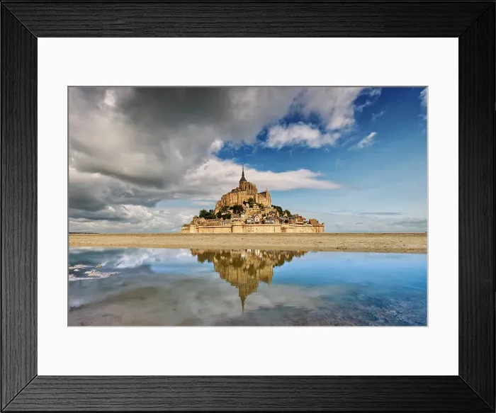 Framed Print : France, Normandy, Manche, Mont Saint Michel Bay. UNESCO, Abbey of Mont Saint Michel Framed Print : France, Normandy, Manche, Mont Saint Michel Bay. UNESCO, Abbey of Mont Saint Michel