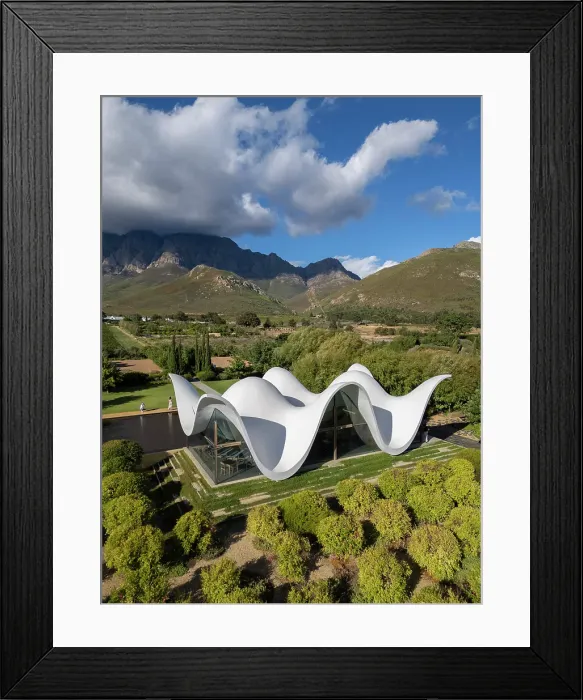 Framed Print : Chapel at Bosjes WIne Estate, Breede River, Western Cape, South Africa Framed Print : Chapel at Bosjes WIne Estate, Breede River, Western Cape, South Africa