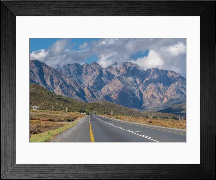 Framed Print : Route 1 near Worcester & Langeberg Mountains, Western Cape, South Africa Framed Print : Route 1 near Worcester & Langeberg Mountains, Western Cape, South Africa