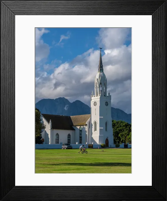 Framed Print : Dutch Reformed Church, Church Park, Worcester, Western Cape, South Africa Framed Print : Dutch Reformed Church, Church Park, Worcester, Western Cape, South Africa