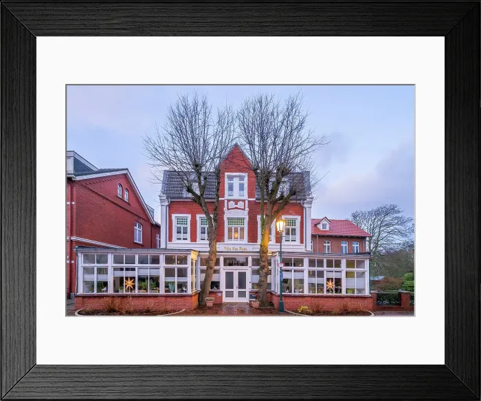 Framed Print : Historical hotel at Borkum, Borkum, East Frisian Islands, Lower Saxony, Germany Framed Print : Historical hotel at Borkum, Borkum, East Frisian Islands, Lower Saxony, Germany