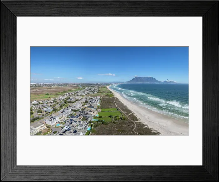 Framed Print : Table Mountan and Bloubergstrand, Cape Town, Western Cape, South Africa Framed Print : Table Mountan and Bloubergstrand, Cape Town, Western Cape, South Africa