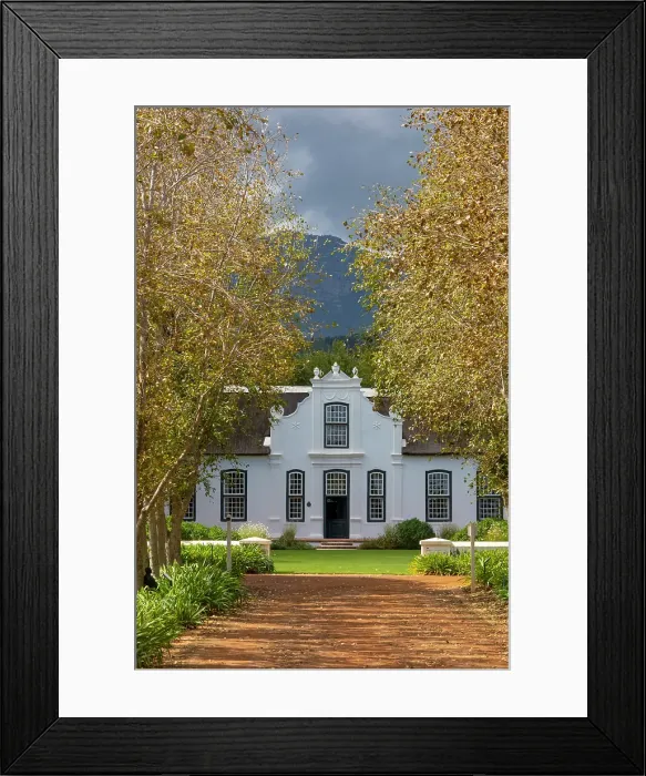 Framed Print : Weltevreden Estate, Stellenbosch, Western Cape, South Africa Framed Print : Weltevreden Estate, Stellenbosch, Western Cape, South Africa