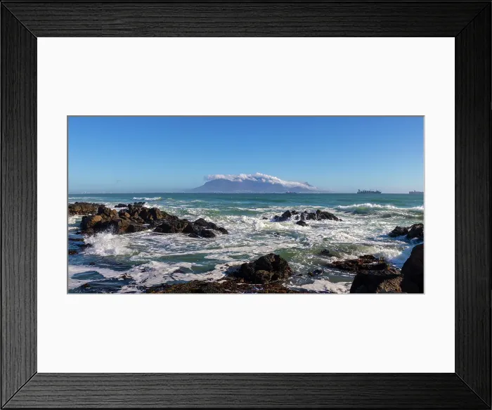 Framed Print : Table Mountan and Bloubergstrand, Cape Town, Western Cape, South Africa Framed Print : Table Mountan and Bloubergstrand, Cape Town, Western Cape, South Africa