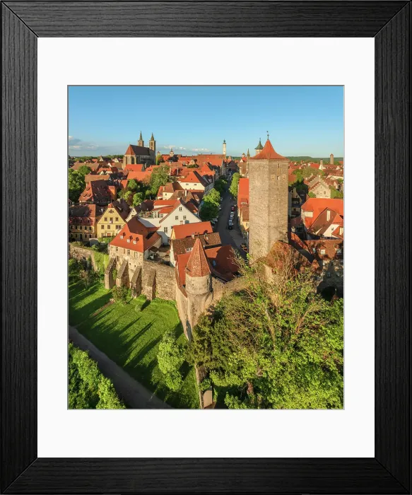 Framed Print : Kobolzeller Tor Gate, Old Town of Rothenburg ob der Tauber, Middle Franconia, Romantic road, Tauber valley, Bavaria, Germany Framed Print : Kobolzeller Tor Gate, Old Town of Rothenburg ob der Tauber, Middle Franconia, Romantic road, Tauber valley, Bavaria, Germany