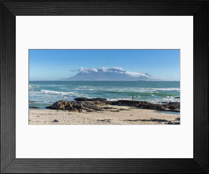 Framed Print : Table Mountan and Bloubergstrand, Cape Town, Western Cape, South Africa Framed Print : Table Mountan and Bloubergstrand, Cape Town, Western Cape, South Africa