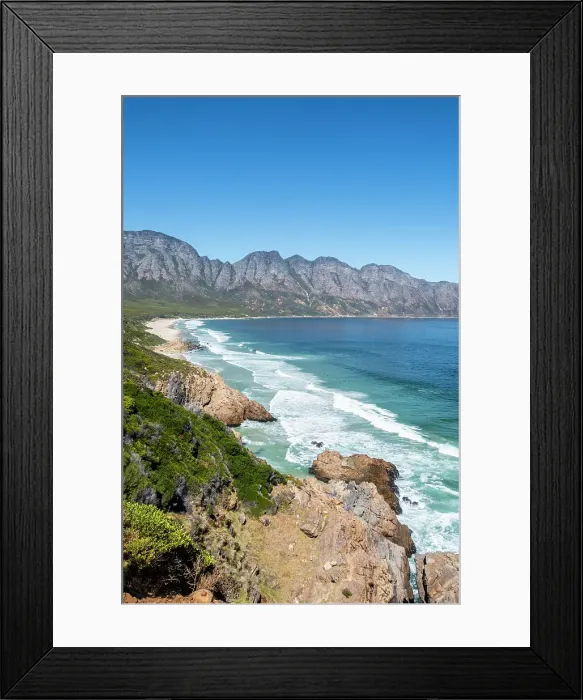 Framed Print : Kogel Bay Beach, Western Cpae, South Africa