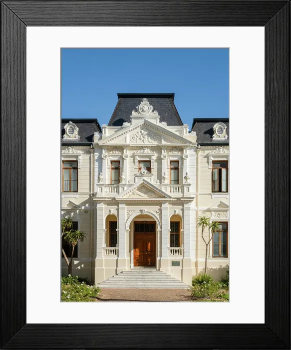 Framed Print : Theological Seminary, Stellenbosch University, Stellenbosch, Western Cape, South Africa