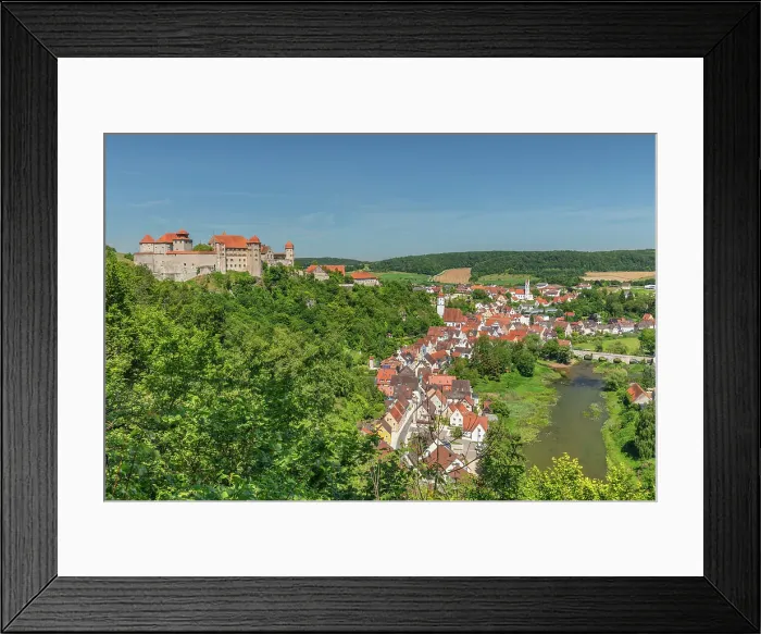 Framed Print : Harburg Castle, Harburg, Romantic Road, Swabia, Bavaria; Germany Framed Print : Harburg Castle, Harburg, Romantic Road, Swabia, Bavaria; Germany