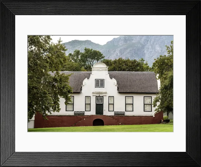 Framed Print : Rustenberg Wine Estate, Stellenbosch, Western Cape, South Africa