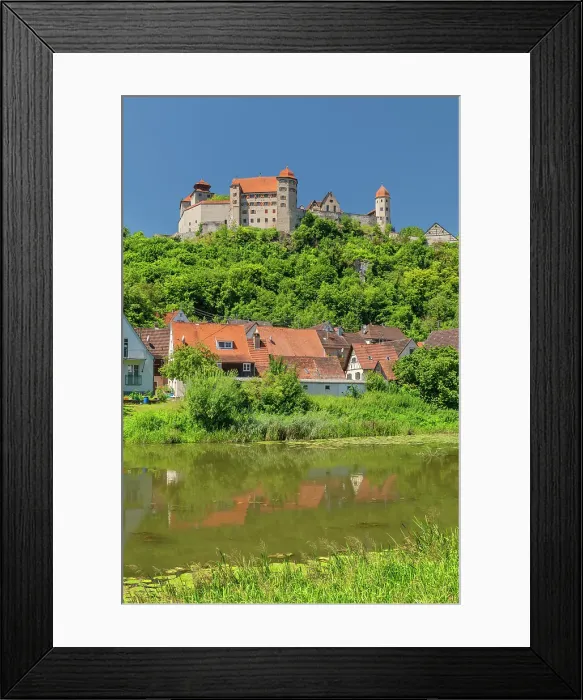 Framed Print : Harburg Castle, Harburg, Romantic Road, Swabia, Bavaria; Germany Framed Print : Harburg Castle, Harburg, Romantic Road, Swabia, Bavaria; Germany