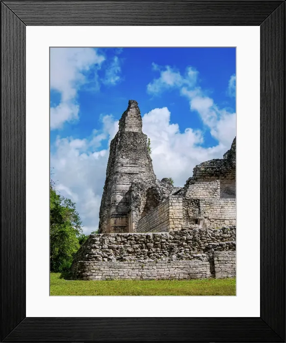 Framed Print : Structure I, Xpuhil Archaeological Site, Xpujil, Campeche State, Mexico Framed Print : Structure I, Xpuhil Archaeological Site, Xpujil, Campeche State, Mexico