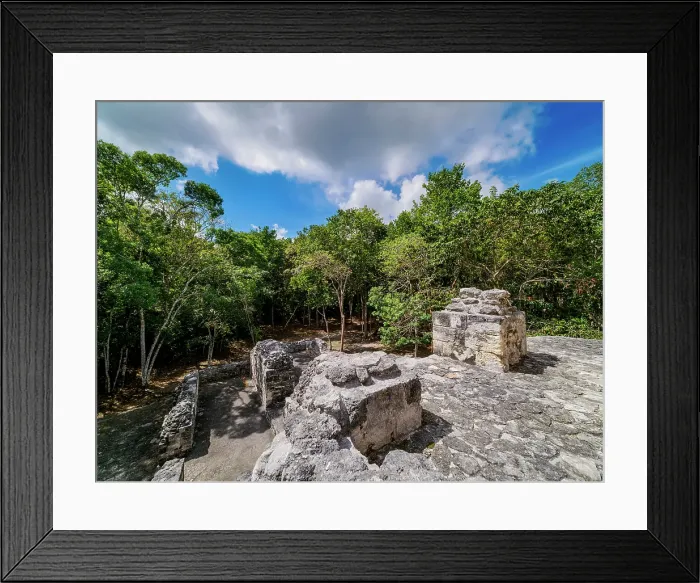 Framed Print : Xpuhil Archaeological Site, Xpujil, Campeche State, Mexico Framed Print : Xpuhil Archaeological Site, Xpujil, Campeche State, Mexico