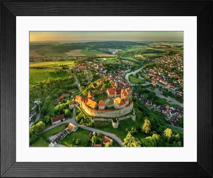 Framed Print : Harburg Castle, Harburg, Romantic Road, Swabia, Bavaria; Germany Framed Print : Harburg Castle, Harburg, Romantic Road, Swabia, Bavaria; Germany