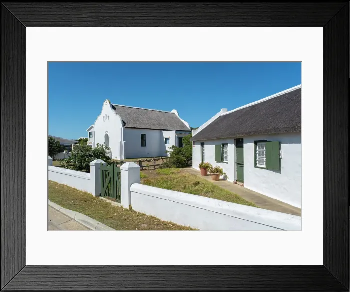 Framed Print : Thatched cottage, Arniston, Overberg region, Western Cape, South Africa Framed Print : Thatched cottage, Arniston, Overberg region, Western Cape, South Africa