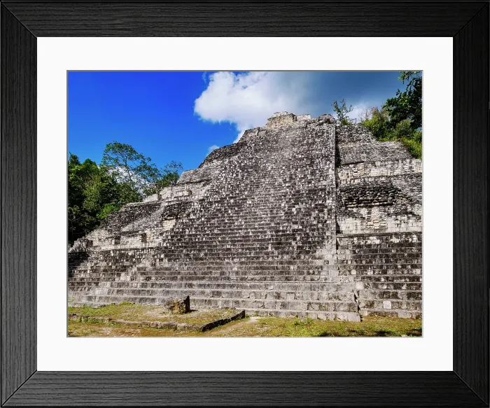Framed Print : Structure IX, Becan Archaeological Site, Campeche State, Mexico Framed Print : Structure IX, Becan Archaeological Site, Campeche State, Mexico