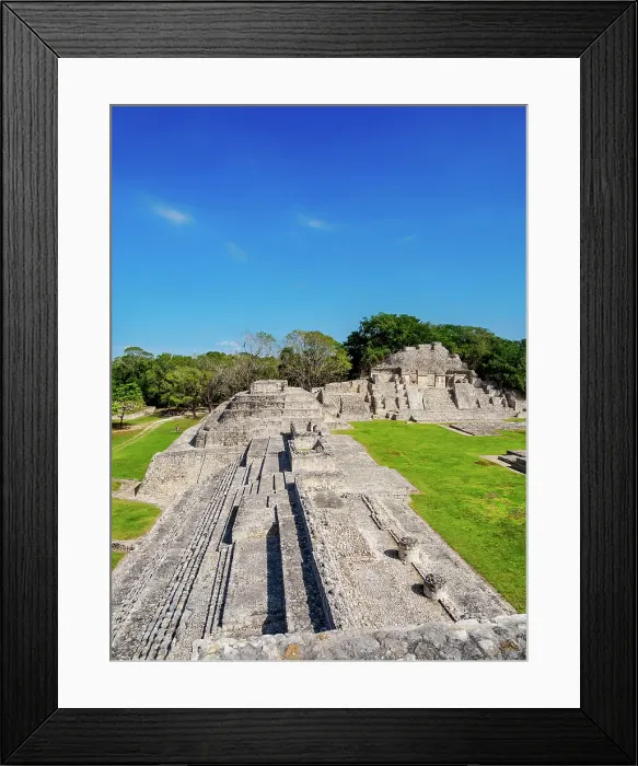 Framed Print : Great Acropolis, Edzna Archaeological Site, Campeche State, Mexico Framed Print : Great Acropolis, Edzna Archaeological Site, Campeche State, Mexico