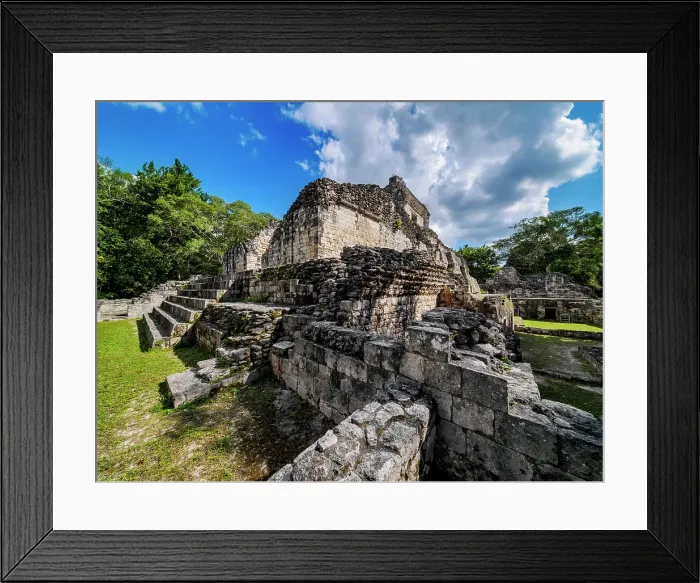 Framed Print : Structure X, Becan Archaeological Site, Campeche State, Mexico Framed Print : Structure X, Becan Archaeological Site, Campeche State, Mexico