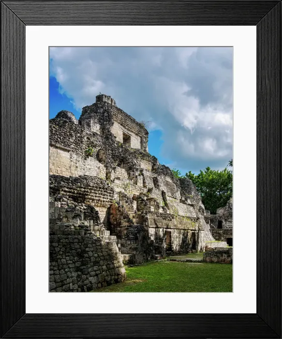 Framed Print : Structure X, Becan Archaeological Site, Campeche State, Mexico Framed Print : Structure X, Becan Archaeological Site, Campeche State, Mexico