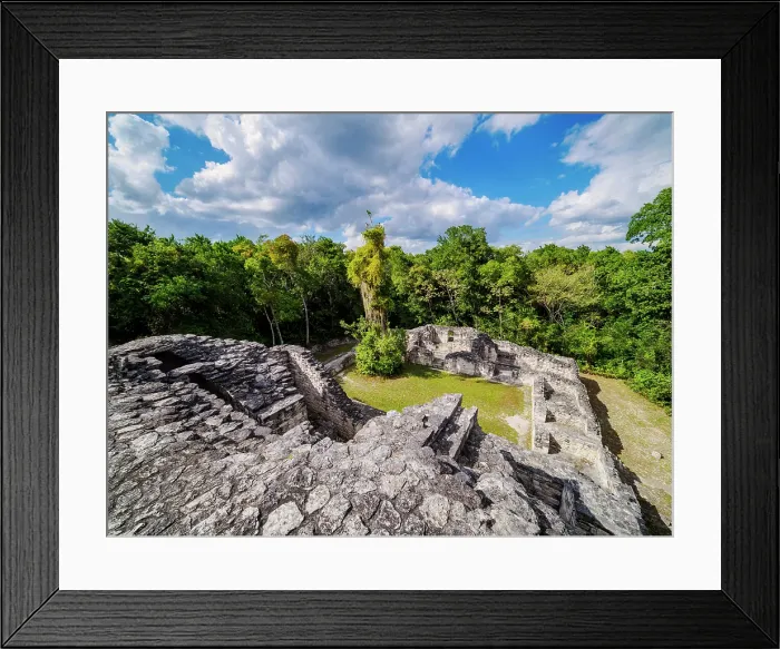 Framed Print : Structure X, Becan Archaeological Site, Campeche State, Mexico Framed Print : Structure X, Becan Archaeological Site, Campeche State, Mexico