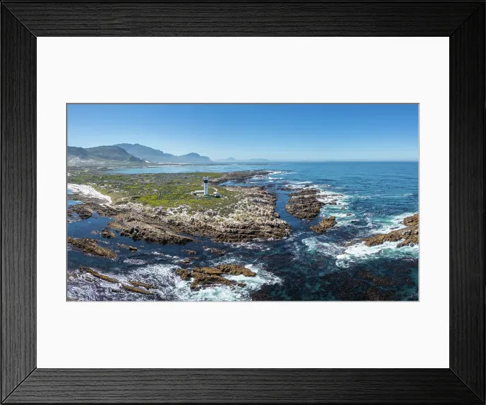 Framed Print : Hangklip Lighthouse, Western Cape, South Africa