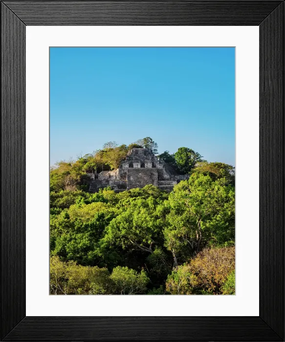 Framed Print : Structure II, Calakmul Archaeological Site, Campeche State, Mexico Framed Print : Structure II, Calakmul Archaeological Site, Campeche State, Mexico
