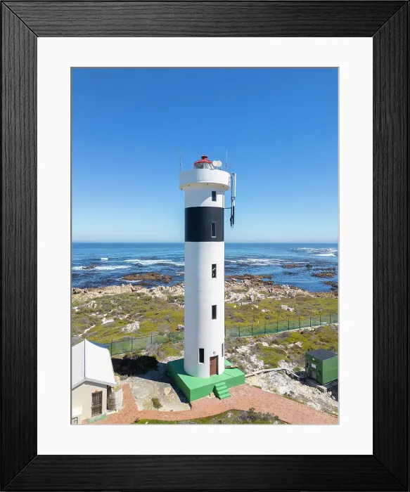 Framed Print : Hangklip Lighthouse, Western Cape, South Africa