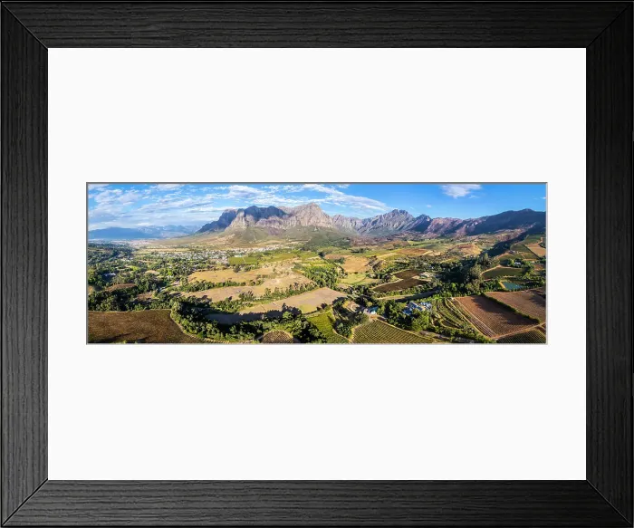 Framed Print : Vineyards of Stellenbosch, Western Cape, South Africa Framed Print : Vineyards of Stellenbosch, Western Cape, South Africa