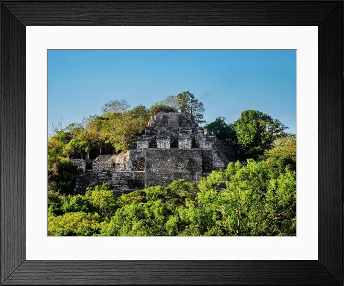 Framed Print : Structure II, Calakmul Archaeological Site, Campeche State, Mexico Framed Print : Structure II, Calakmul Archaeological Site, Campeche State, Mexico
