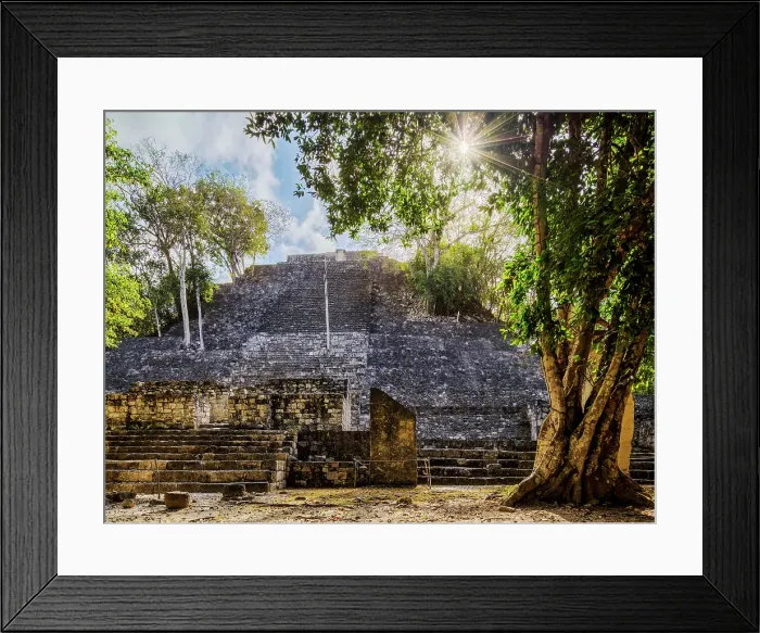 Framed Print : Structure I, Calakmul Archaeological Site, Campeche State, Mexico Framed Print : Structure I, Calakmul Archaeological Site, Campeche State, Mexico