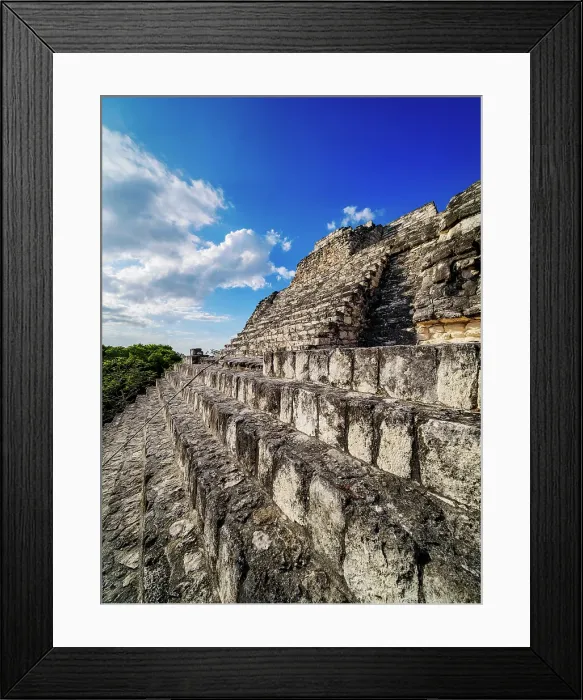 Framed Print : Structure IX, Becan Archaeological Site, Campeche State, Mexico Framed Print : Structure IX, Becan Archaeological Site, Campeche State, Mexico