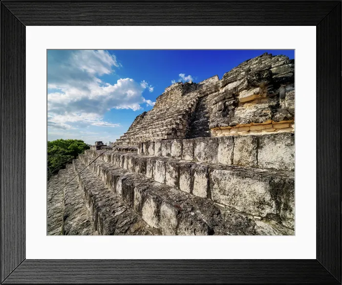 Framed Print : Structure IX, Becan Archaeological Site, Campeche State, Mexico Framed Print : Structure IX, Becan Archaeological Site, Campeche State, Mexico