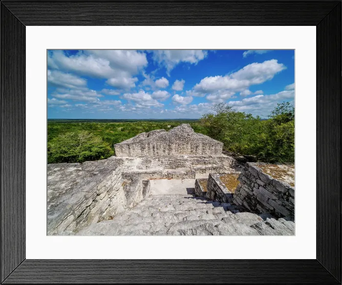 Framed Print : Structure II, Calakmul Archaeological Site, Campeche State, Mexico Framed Print : Structure II, Calakmul Archaeological Site, Campeche State, Mexico
