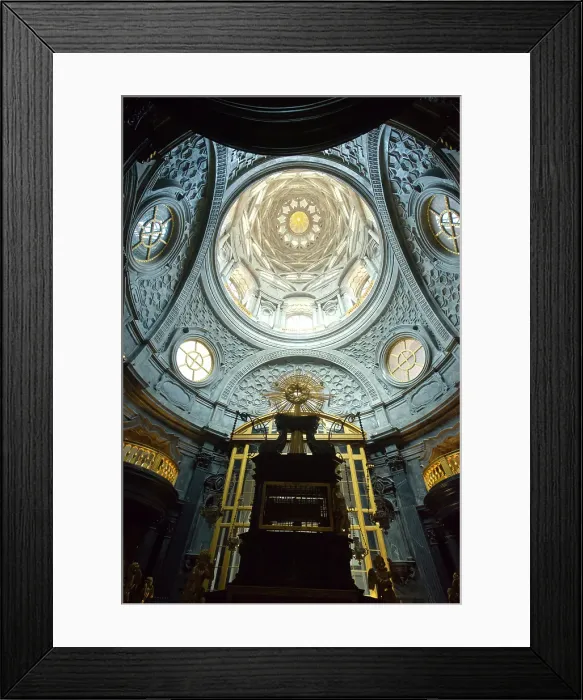 Framed Print : Italy, Italia. Piedmont, Piemonte. Turin, Torino. Royal Palace. Chapel of the Holy Shroud Framed Print : Italy, Italia. Piedmont, Piemonte. Turin, Torino. Royal Palace. Chapel of the Holy Shroud