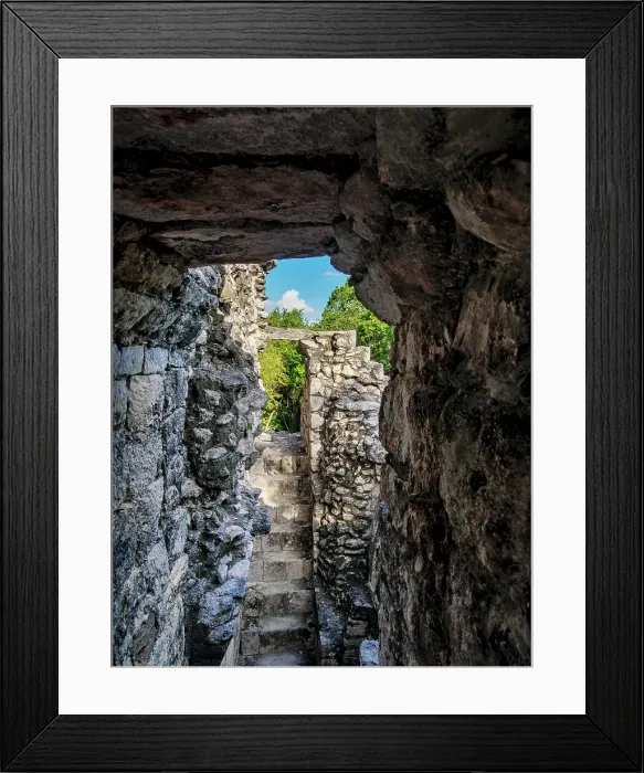 Framed Print : Structure XX, Chicanna Archaeological Site, Campeche State, Mexico Framed Print : Structure XX, Chicanna Archaeological Site, Campeche State, Mexico