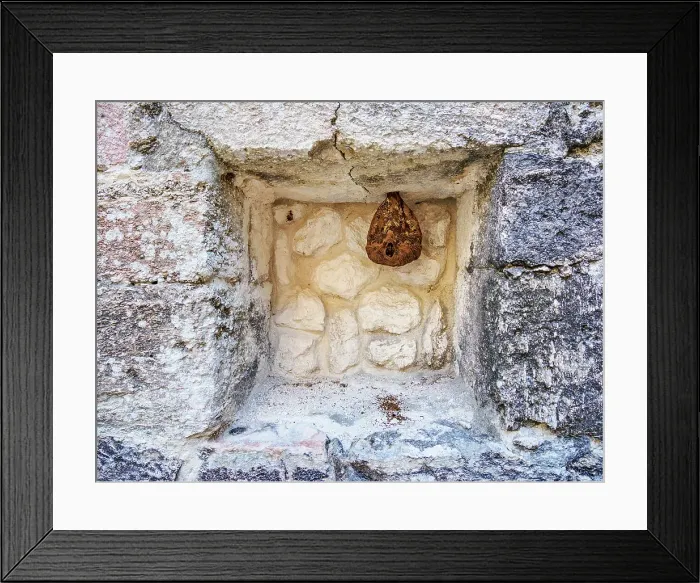 Framed Print : Central Plaza, detailed view, Chicanna Archaeological Site, Campeche State, Mexico Framed Print : Central Plaza, detailed view, Chicanna Archaeological Site, Campeche State, Mexico