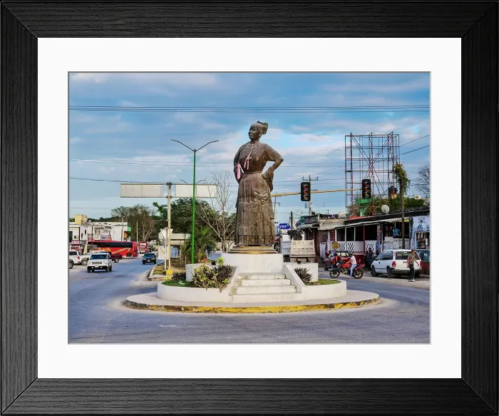 Framed Print : Campechana Monument, Xpujil, Campeche State, Mexico Framed Print : Campechana Monument, Xpujil, Campeche State, Mexico