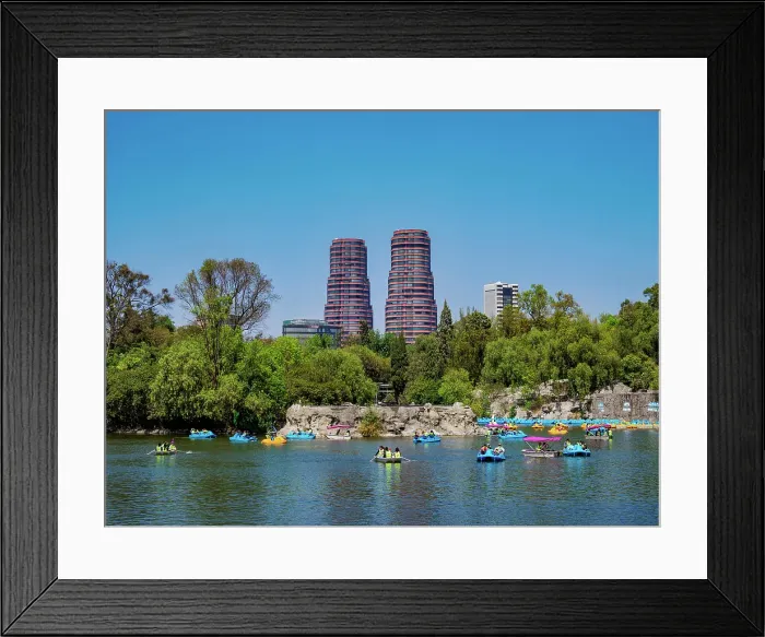 Framed Print : Chapultepec Lake, Bosque de Chapultepec Park, Mexico City, Mexico Framed Print : Chapultepec Lake, Bosque de Chapultepec Park, Mexico City, Mexico