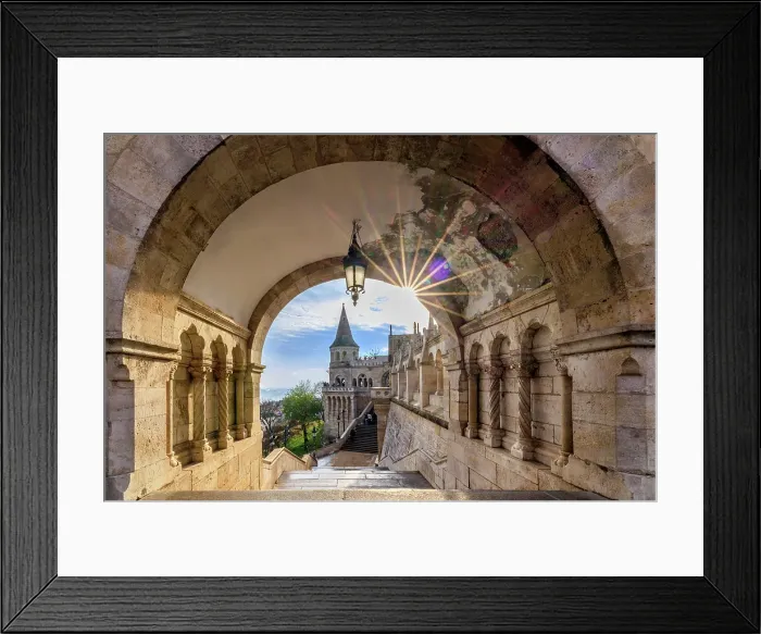 Framed Print : Fisherman's Bastion, Buda Castle Hill, Budapest, Hungary, Europe Framed Print : Fisherman's Bastion, Buda Castle Hill, Budapest, Hungary, Europe