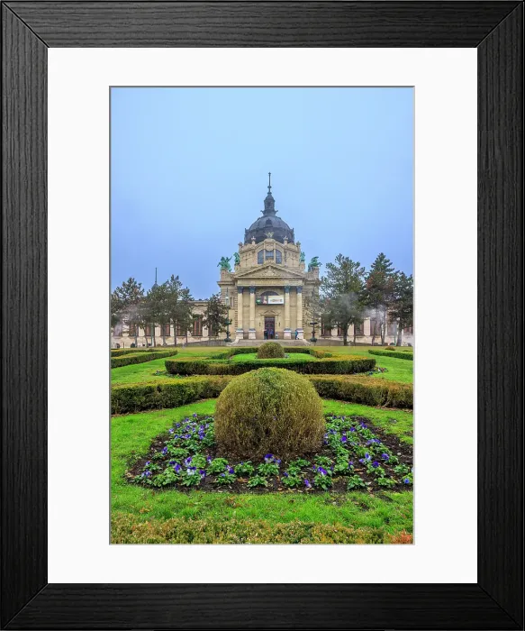 Framed Print : Szechenyi Thermal Baths and Spa, City Park, Budapest, Hungary Framed Print : Szechenyi Thermal Baths and Spa, City Park, Budapest, Hungary