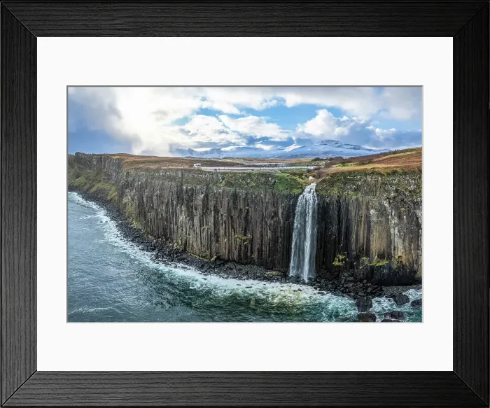 Framed Print : Kilt Rock Falls, Trotternish Peninsuala, Isle of Skye, Inner Hebrides, Highlands, Scotland, United Kingdom Framed Print : Kilt Rock Falls, Trotternish Peninsuala, Isle of Skye, Inner Hebrides, Highlands, Scotland, United Kingdom