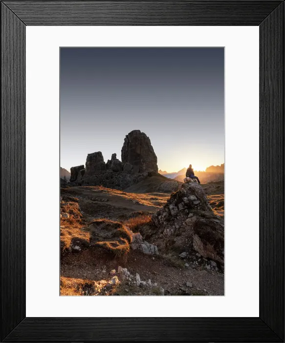 Framed Print : Cinque Torri in the Dolomites, Province of Belluno, Veneto, Italy Framed Print : Cinque Torri in the Dolomites, Province of Belluno, Veneto, Italy