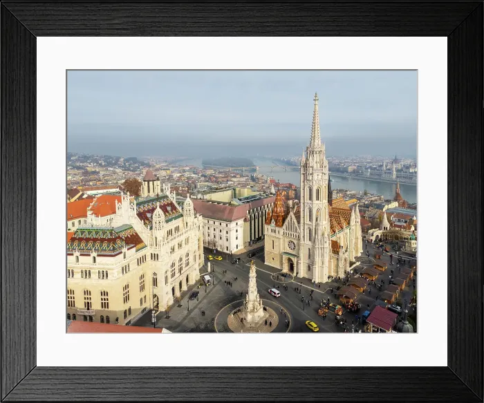 Framed Print : Matthias church, Budapest, Hungary