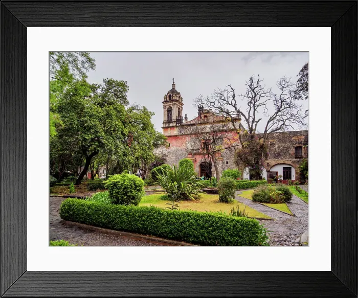 Framed Print : San Jacinto Church, San Angel Neighbourhood, Mexico City, Mexico Framed Print : San Jacinto Church, San Angel Neighbourhood, Mexico City, Mexico