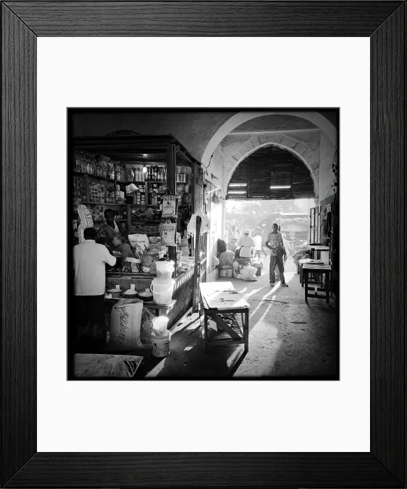 Framed Print : Darajani Market, Stonetown, Zanzibar, Tanzania Framed Print : Darajani Market, Stonetown, Zanzibar, Tanzania