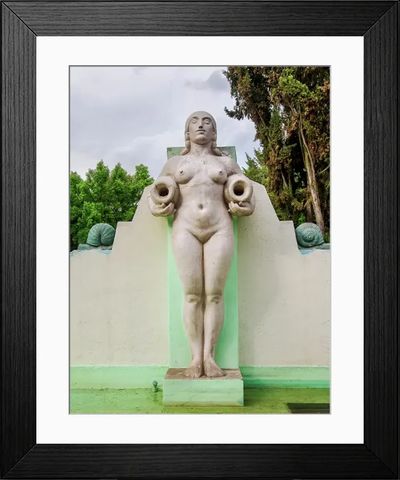 Framed Print : Fuente de los Cantaros, San Martin or Mexico Park, Mexico City, Mexico Framed Print : Fuente de los Cantaros, San Martin or Mexico Park, Mexico City, Mexico